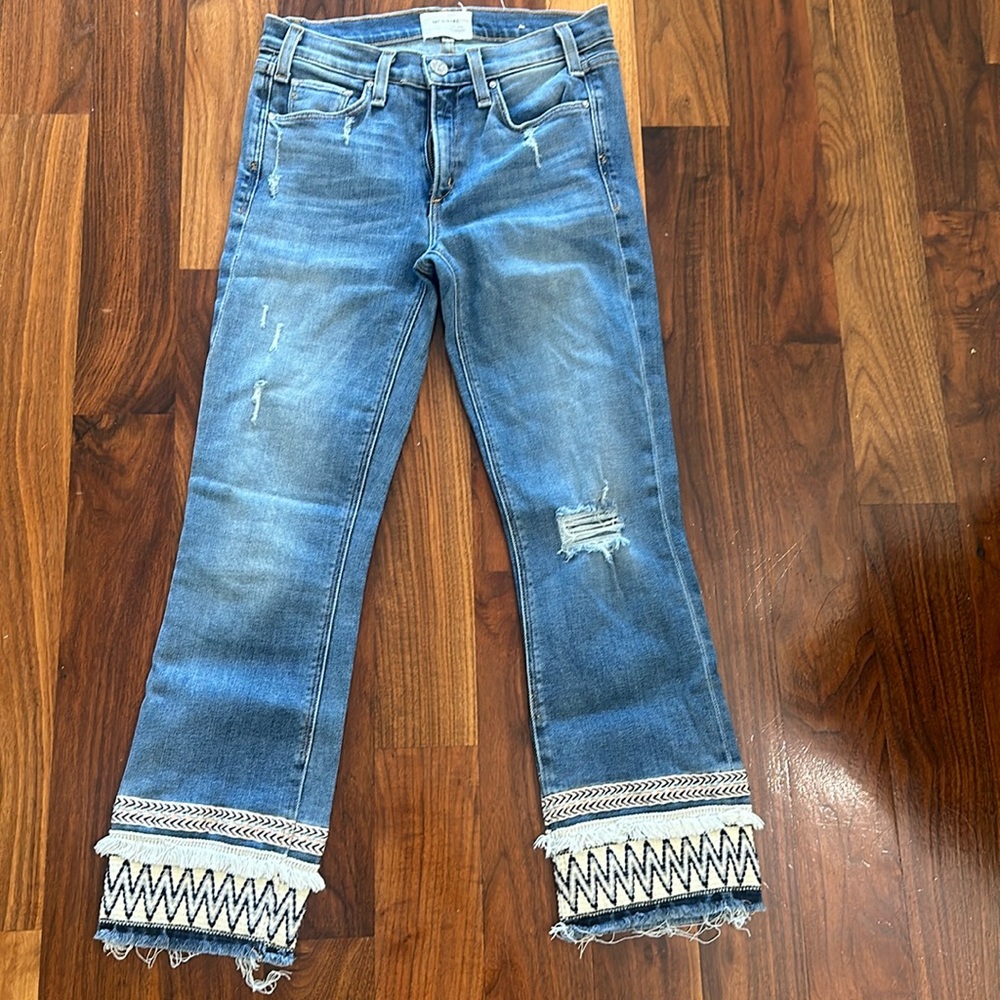 McGuire denim Jean with detail at bottom